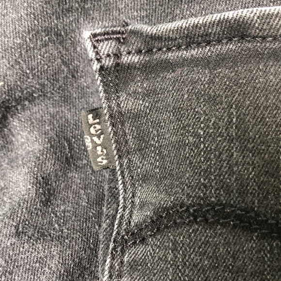 Levi’s 721 High  Rise Skinny Filiforme Black size 32 with stretch - Picture 6 of 6